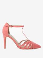 Dorothy Perkins Wide Fit Pink Glee Court Shoes