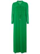 Dorothy Perkins Green Maxi Shirt Dress