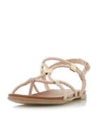 Dorothy Perkins *head Over Heels By Dune Blush 'layley' Flat Sandals