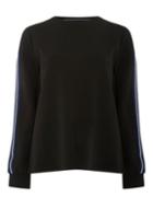 Dorothy Perkins *only Black Jersey Striped Jumper