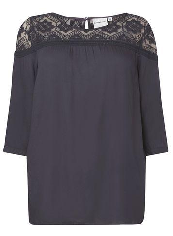 Dorothy Perkins *juna Rose Blue Lace Blouse