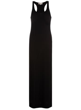 Dorothy Perkins Voulez Vous Black Racer Back Maxi Dress