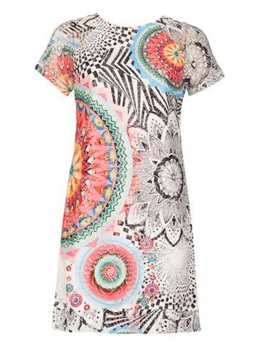 Dorothy Perkins *izabel London Multi White Shift Dress