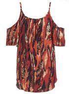 Dorothy Perkins *quiz Tribal Print Top