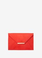 Dorothy Perkins Red Envelope Clutch