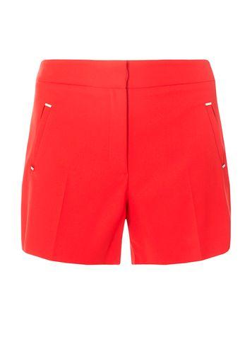 Dorothy Perkins Red Rivet Detail Shorts