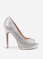 Dorothy Perkins Silver Giftie Court Shoes