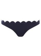 Dorothy Perkins *dp Beach Navy Scallop Bikini Bottoms