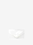 Dorothy Perkins Ivory Pleat Chain Clutch Bag