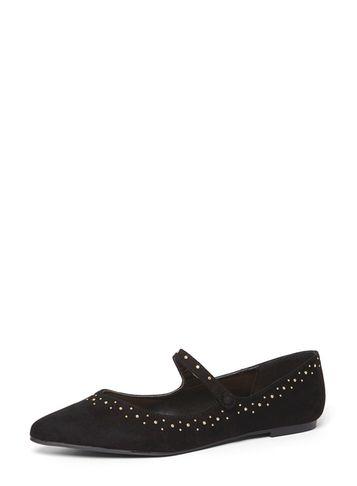Dorothy Perkins Black 'holly' Studded Flat Shoes