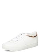 Dorothy Perkins Rose Gold 'cady' Lace Up Trainers