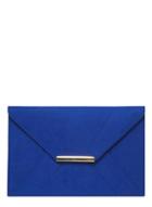Dorothy Perkins Cobalt Envelope Clutch Bag