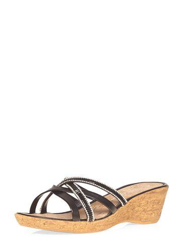 Dorothy Perkins Black 'victory' Jewelled Wedges