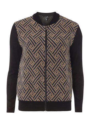 Dorothy Perkins *izabel London Multi Navy Contrast Bomber Jacket