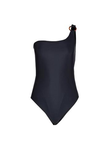Dorothy Perkins Black One Shoulder Swimsuit