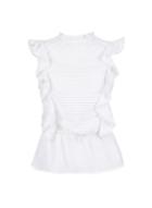 Dorothy Perkins White Pintuck Top