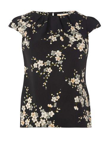 Dorothy Perkins *billie And Blossom Foil Shell Top