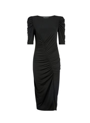 Dorothy Perkins Black Drawcord Bodycon Dress