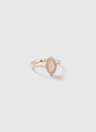 Dorothy Perkins Rose Gold And Pink Cocktail Ring