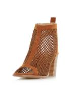 Dorothy Perkins *head Over Heels By Dune Tan 'jinxx' High Sandals