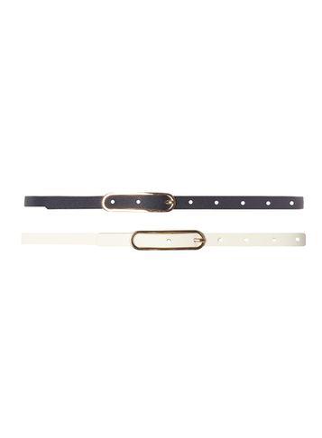 Dorothy Perkins Navy And Cream Oval