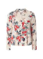 Dorothy Perkins *only Cream Long Sleeve Floral Shirt