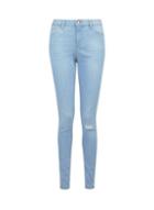 Dorothy Perkins *tall Lovely Blue 'darcy Skinny Ankle Grazer Jeans