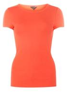 Dorothy Perkins Tangerine Cotton T-shirt