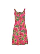 Dorothy Perkins Pink Tropical Print Button Camisole Dress