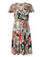 Dorothy Perkins Oriental Print Fit And Flare Dress