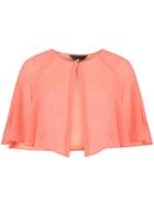 *showcase Coral Chiffon Cover Up