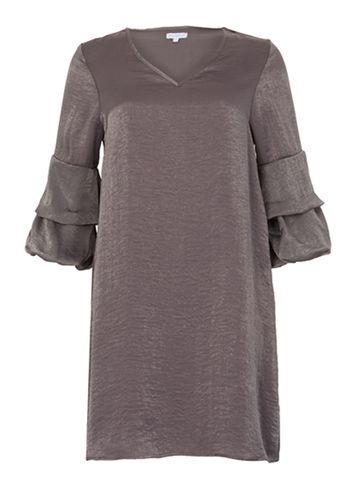 Dorothy Perkins *blue Vanilla Grey Bubble Shift Dress