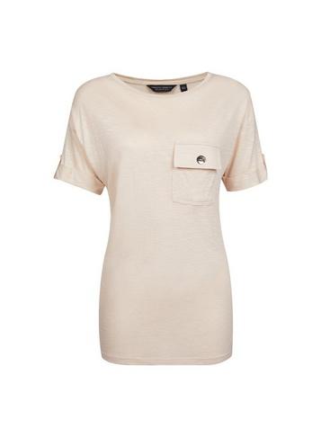 Dorothy Perkins Stone Turnback Utility T-shirt
