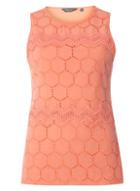Dorothy Perkins *tall Coral Broidery Shell Top