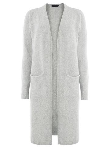 Dorothy Perkins *vero Moda Grey Longline Cardigan