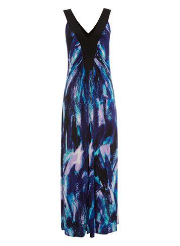 Dorothy Perkins *roman Originals Midnight Blue Maxi Dress