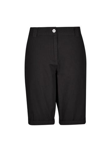 Dorothy Perkins Black Knee Cotton Shorts