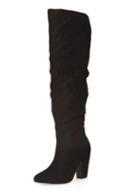 Dorothy Perkins Black 'kiwi' Rouched Boots