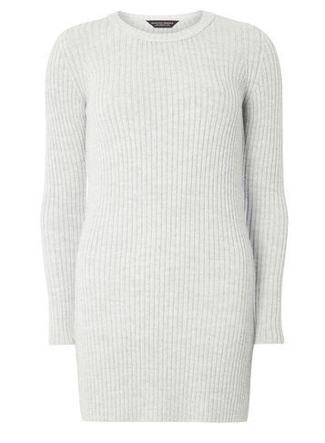 Dorothy Perkins Grey Textured Tunic