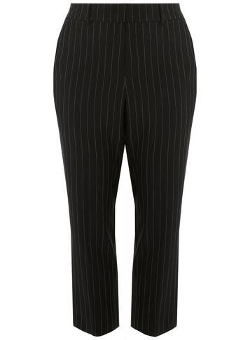 Dorothy Perkins *dp Curve Black Stripe Ankle Grazer Trousers