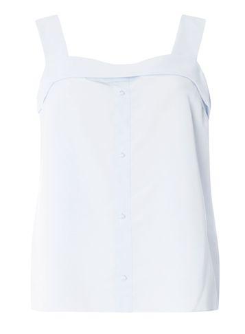 Dorothy Perkins Chambray Blue Button Camisole Top