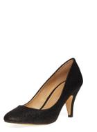 Dorothy Perkins Black 'casey' Round Toe Court Shoes