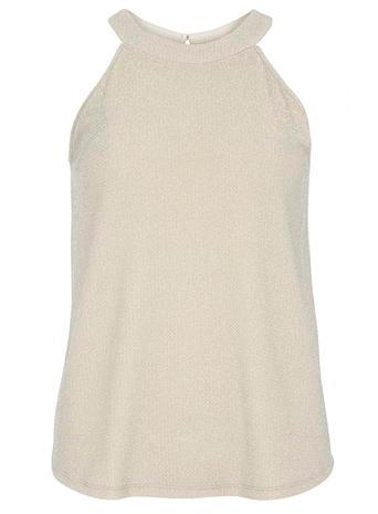Dorothy Perkins Petite Blush High Neck Top