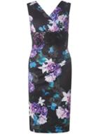 Dorothy Perkins *scarlett B Multi Coloured Floral Bodycon Dress