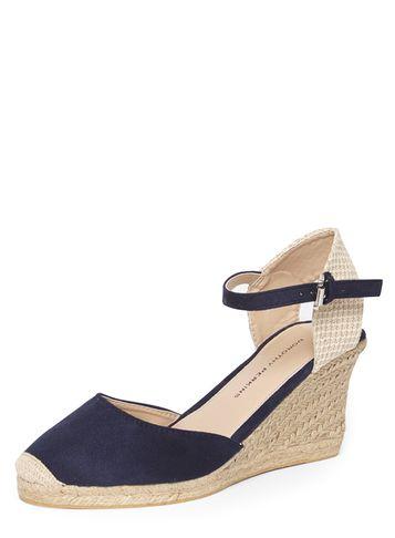 Dorothy Perkins Navy Blue 'venicey' Wedges