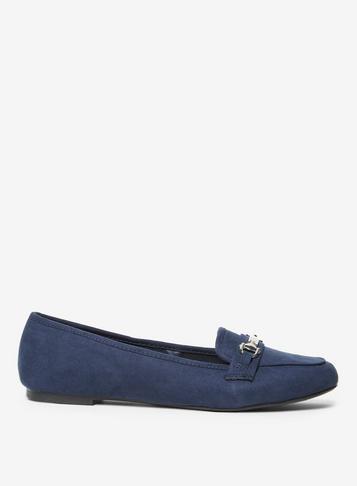 Dorothy Perkins Navy 'lair' Loafers