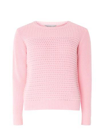 Dorothy Perkins Petite Pink Textured Jumper