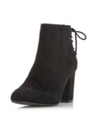 Dorothy Perkins *head Over Heels By Dune Black Olli Ankle Boots