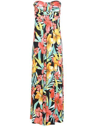 Dorothy Perkins *izabel London Black Floral Maxi Dress