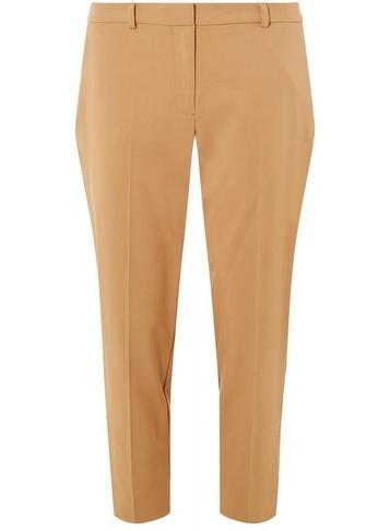 Dorothy Perkins Petite Camel Naples Ankle Grazer Trousers
